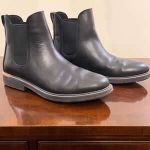 Cole Haan men’s black leather  Boots